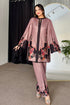 Pink Blossom Winter Kurta Set
